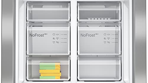 KFN96APEAG French Door Fridge Freezer, 605L, Total No Frost, Home Connect, 183 x 91 cm, Inox EasyClean, Freestanding, 4 Door