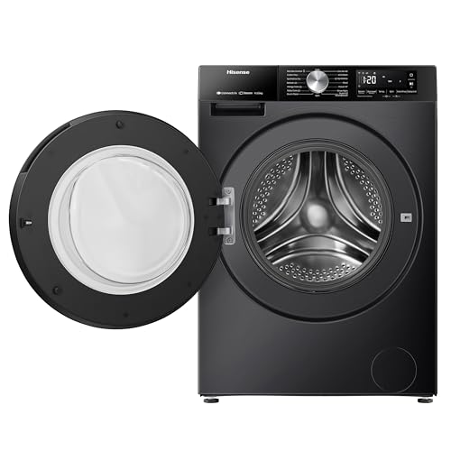WD3S1043BB3 Washer Dryer, 10.5kg Wash, 6kg Dry, 1400rpm, Wi-Fi, Black
