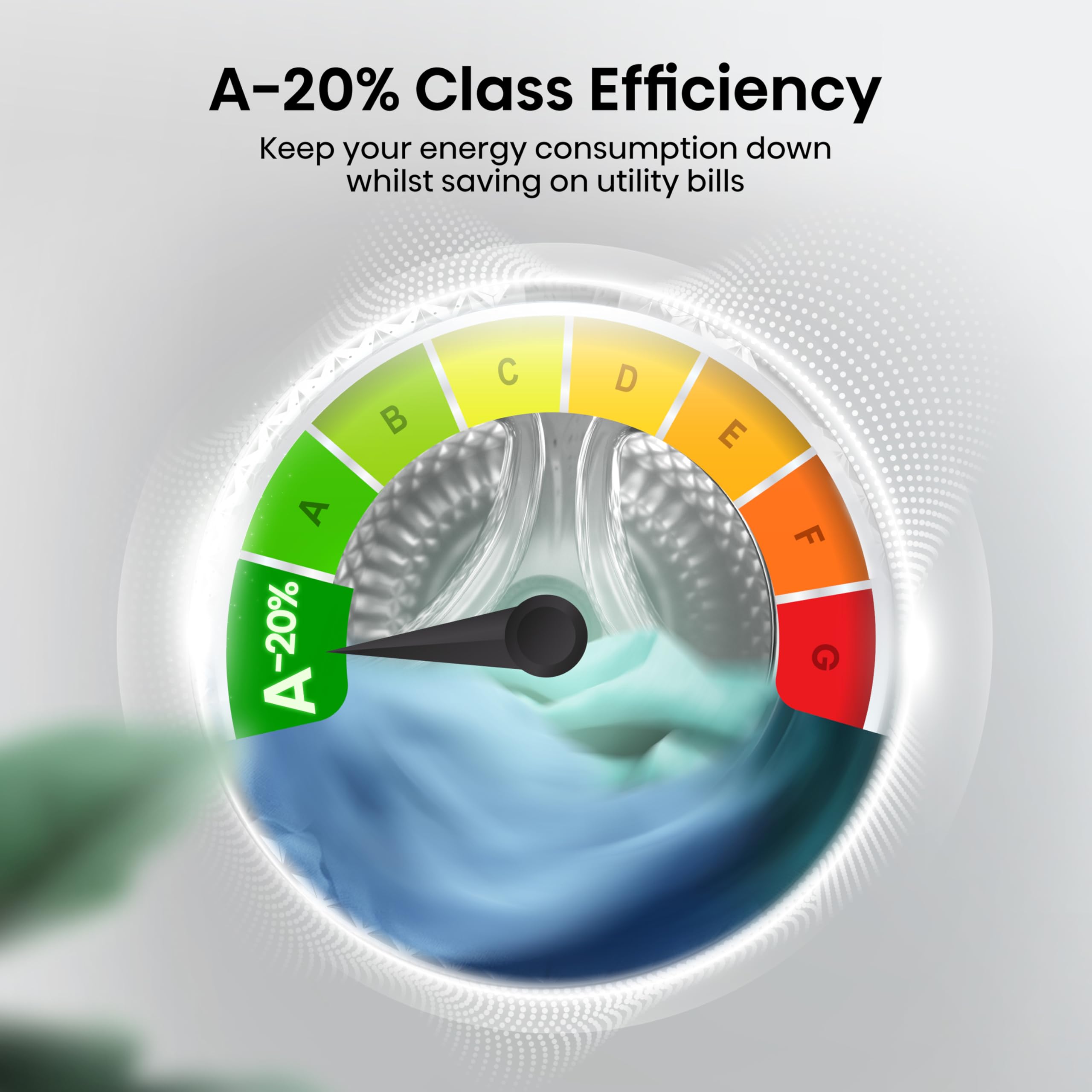 WD3S1043BB3 Washer Dryer, 10.5kg Wash, 6kg Dry, 1400rpm, Wi-Fi, Black