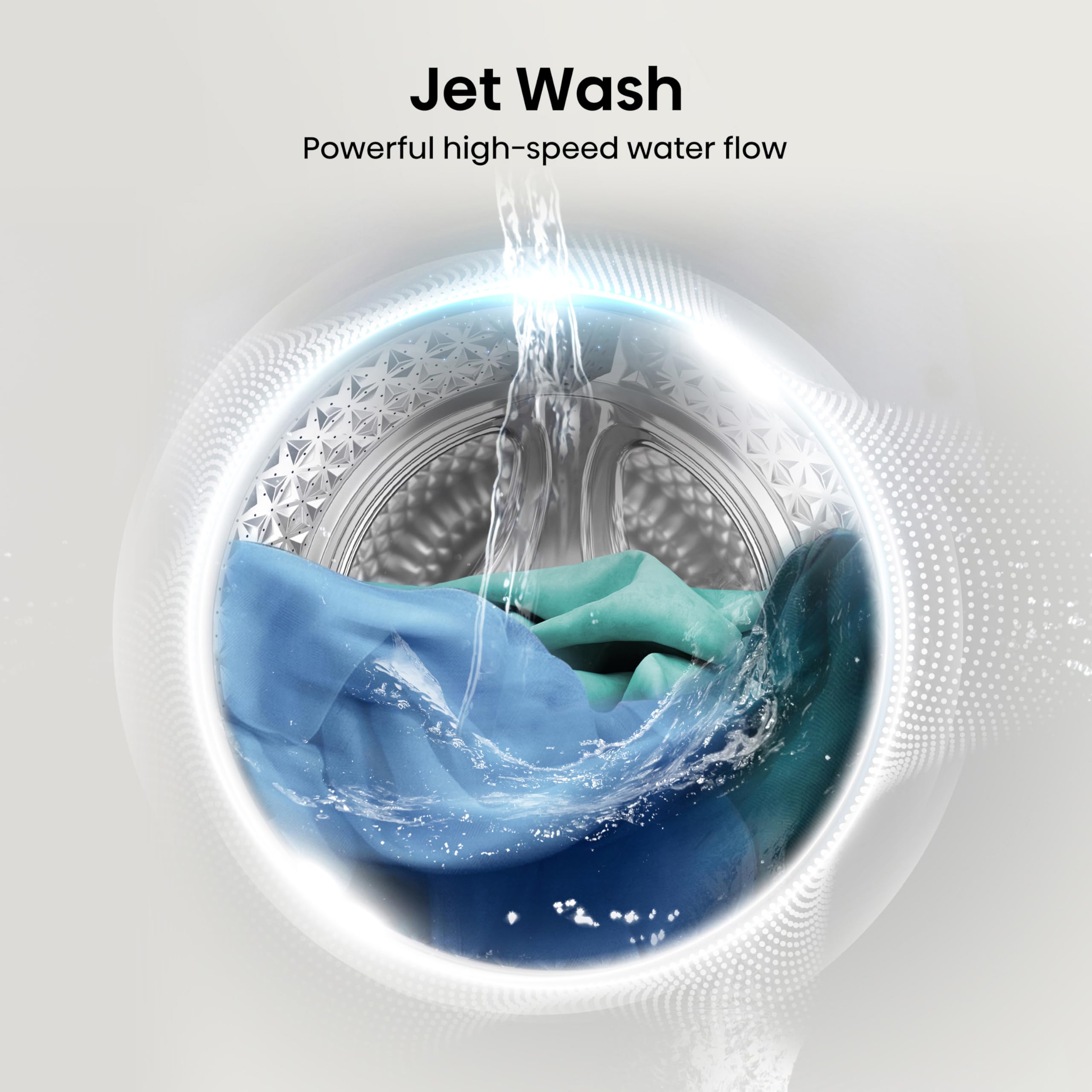 WD3S1043BB3 Washer Dryer, 10.5kg Wash, 6kg Dry, 1400rpm, Wi-Fi, Black