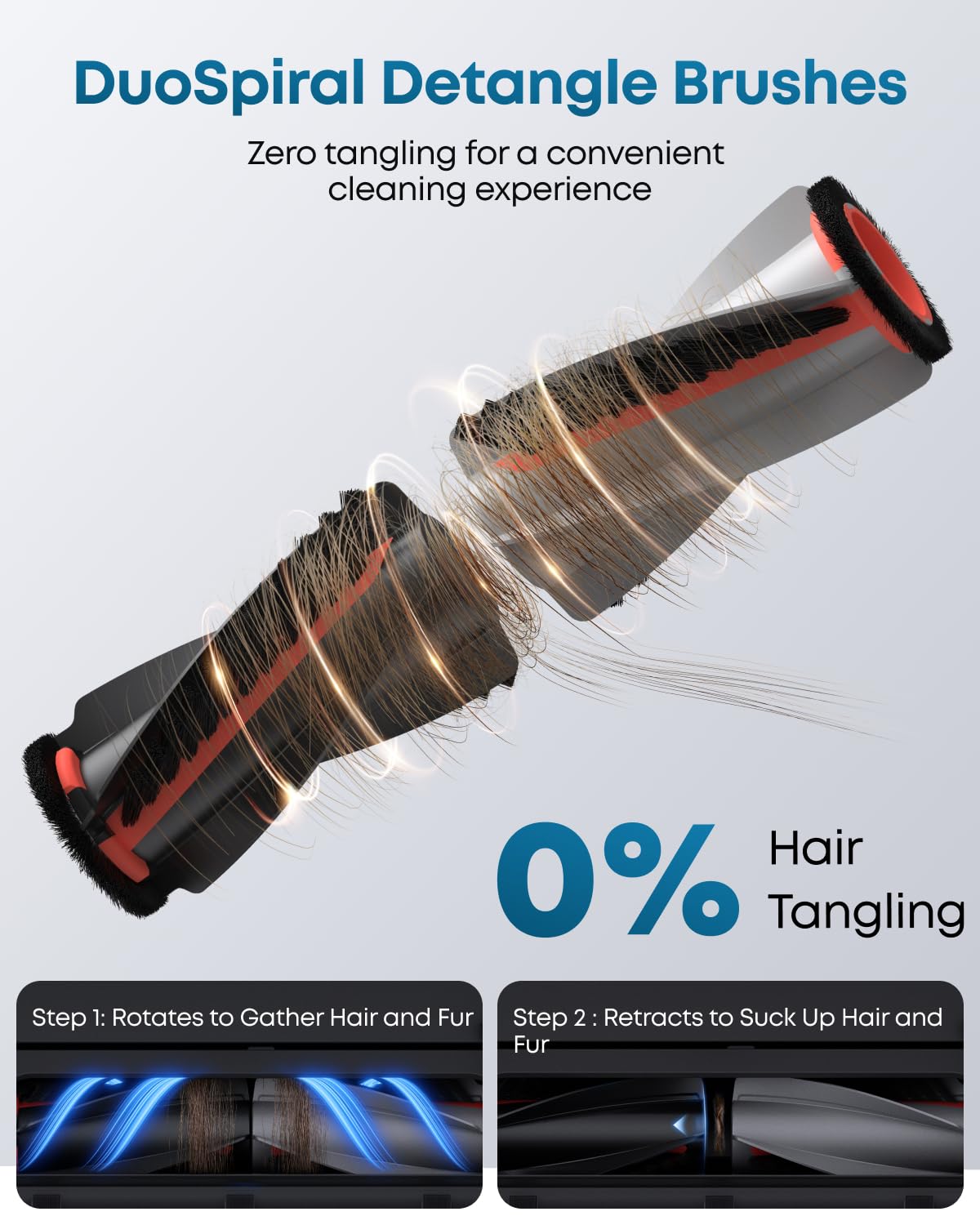 E25 Robot Vacuum & Mop with All-in-One Station, 20000Pa, HydroJet Mop System, Auto Mop Lift, Self-Empty/Wash/Dry, Black (T2353)