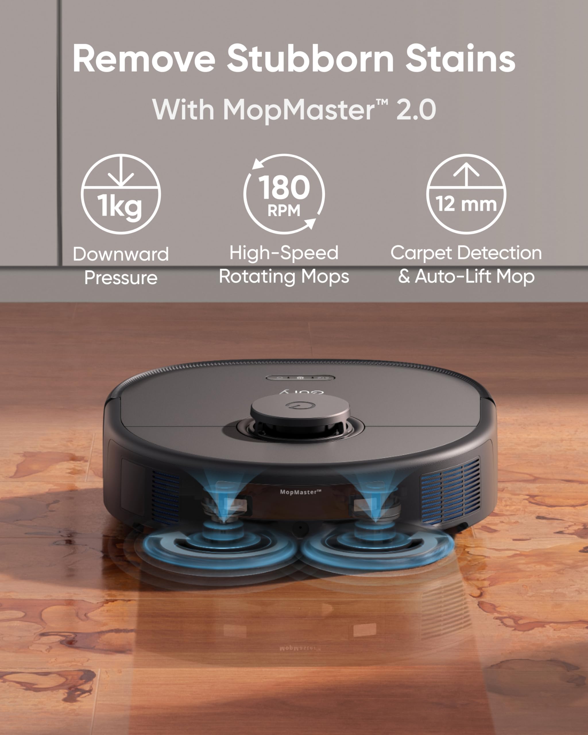 X10 Pro Omni Robot Vacuum & Mop with All-in-One Station, 8000Pa, Self-Empty, Mop Pad Self-Wash & 45°C Drying, Black (T2351)