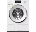 9kg Front-Load Washing Machine, 1600 rpm, Auto Detergent Dosing, Steam & WiFi, White
