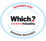 9kg Front-Load Washing Machine, 1600 rpm, Auto Detergent Dosing, Steam & WiFi, White - Image 2