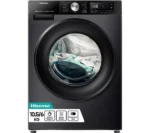WD3S1043BB3 Washer Dryer, 10.5kg Wash, 6kg Dry, 1400rpm, Wi-Fi, Black
