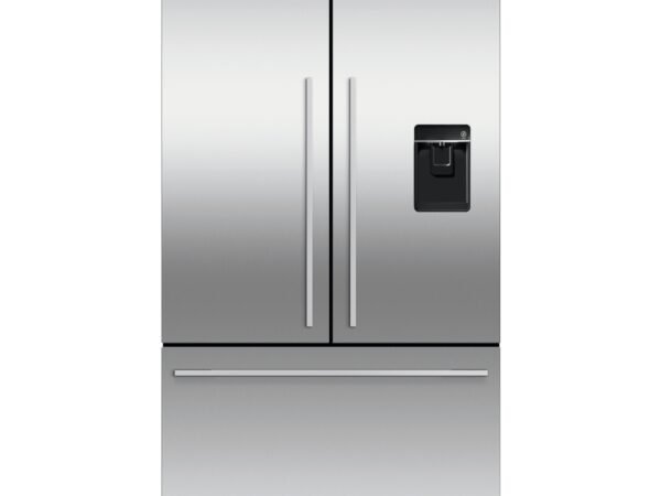 569L French Door Freestanding Fridge Freezer, Stainless Steel, Frost Free, E Energy Rating