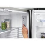 569L French Door Freestanding Fridge Freezer, Stainless Steel, Frost Free, E Energy Rating - Image 2