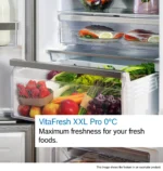 KFN96APEAG French Door Fridge Freezer, 605L, Total No Frost, Home Connect, 183 x 91 cm, Inox EasyClean, Freestanding, 4 Door - Image 17