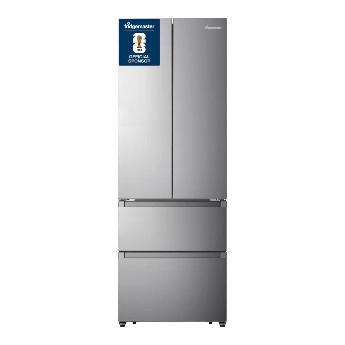 French Door Fridge Freezer 485L Silver