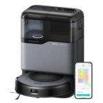 Omni C20 Robot Vacuum & Mop with All-in-One Station, 7000Pa, 3.35in Ultra-Slim, Self-Empty/Wash/Dry, Black (T2280)