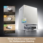 Robot Vacuum and Mop with Multi-Mop System, Up to 30,000Pa Suction, Obstacle Avoidance, Auto Empty & Mop Washing - Image 4