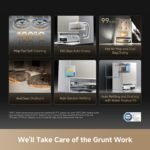 Robot Vacuum and Mop with Multi-Mop System, Up to 30,000Pa Suction, Obstacle Avoidance, Auto Empty & Mop Washing - Image 13