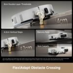 Robot Vacuum and Mop with Multi-Mop System, Up to 30,000Pa Suction, Obstacle Avoidance, Auto Empty & Mop Washing - Image 8