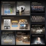 Robot Vacuum and Mop with Multi-Mop System, Up to 30,000Pa Suction, Obstacle Avoidance, Auto Empty & Mop Washing - Image 10