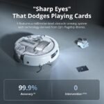 Romo P Robot Vacuum and Mop - Transparent Design, 25000Pa Suction, LiDAR Navigation - Image 2