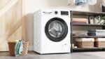 Series 6 WGG254Z1GB 10kg Washing Machine, 1400rpm with Iron Assist - White/Black - Image 8